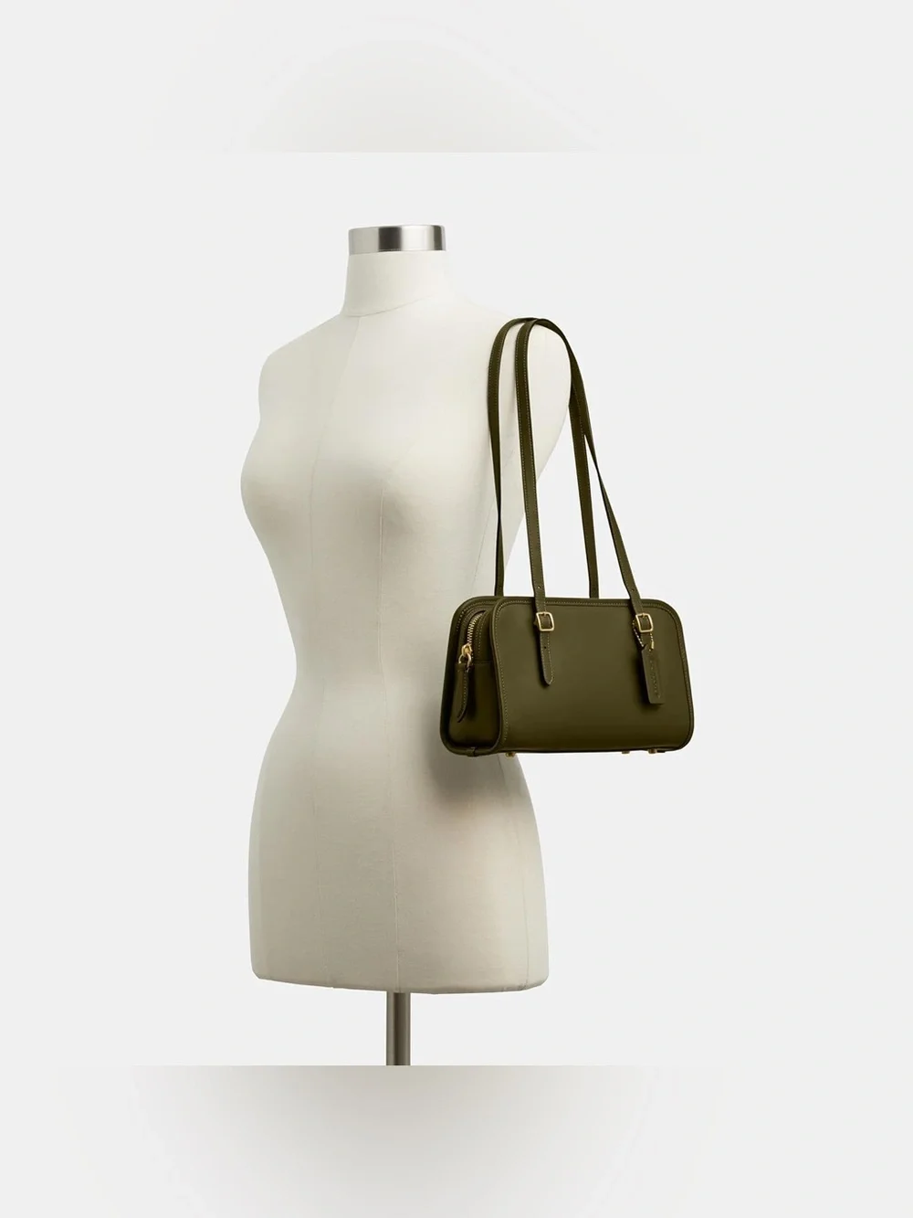 Coach Swing Zip Bag in Olive